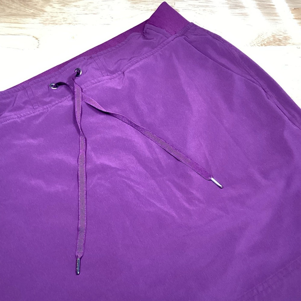 Ladies Athleta Pickleball Golf Tennis Athletic Skort- Purple- 10 Tall